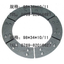 銅基粉末圓形剎車片（進(jìn)口材料）